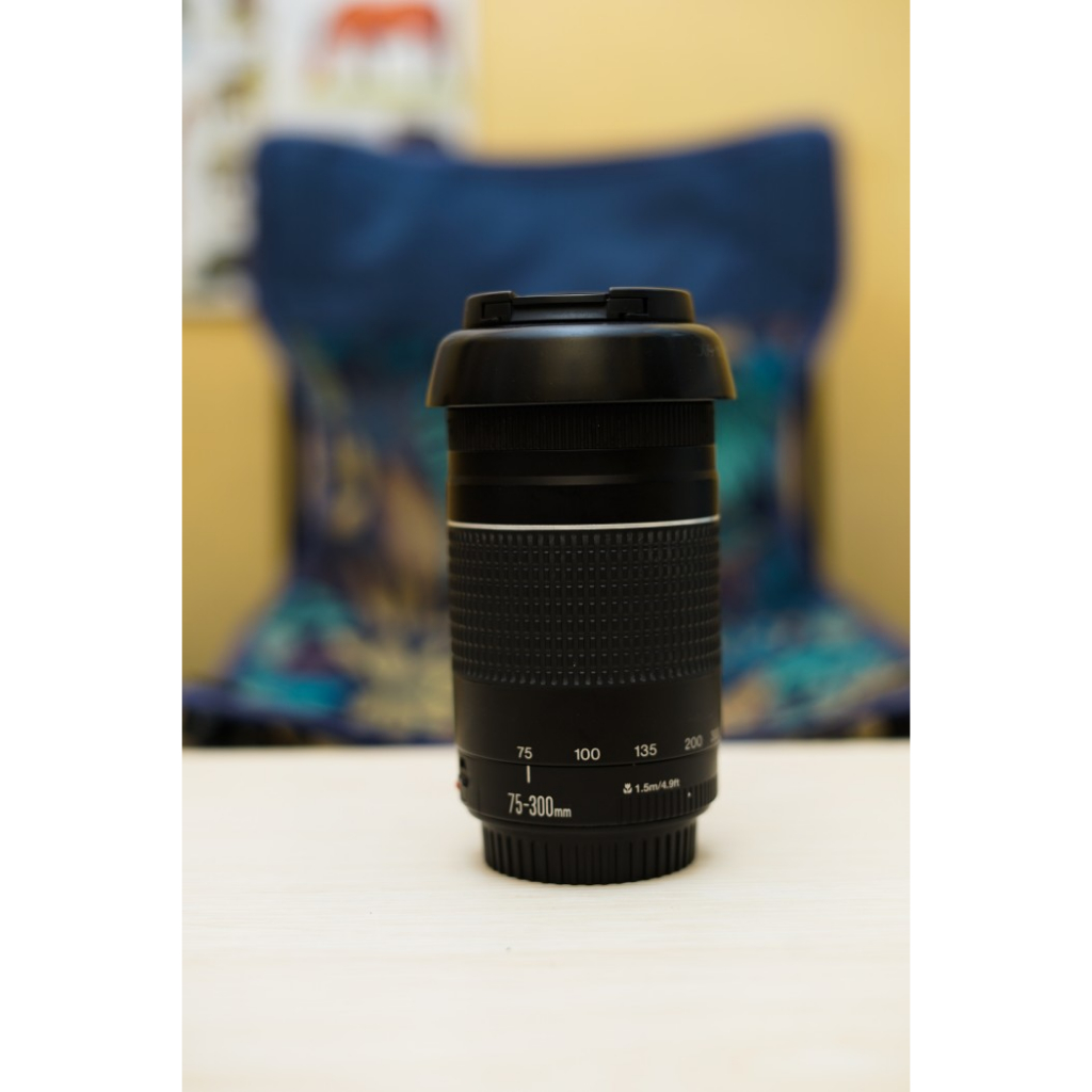 lensa tele canon 75 300mm