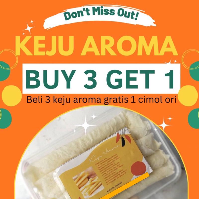 

KEJU AROMA PREMIUM FREE SUSU