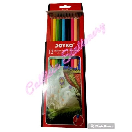 

PENSIL WARNA 12 WARNA JOYKO