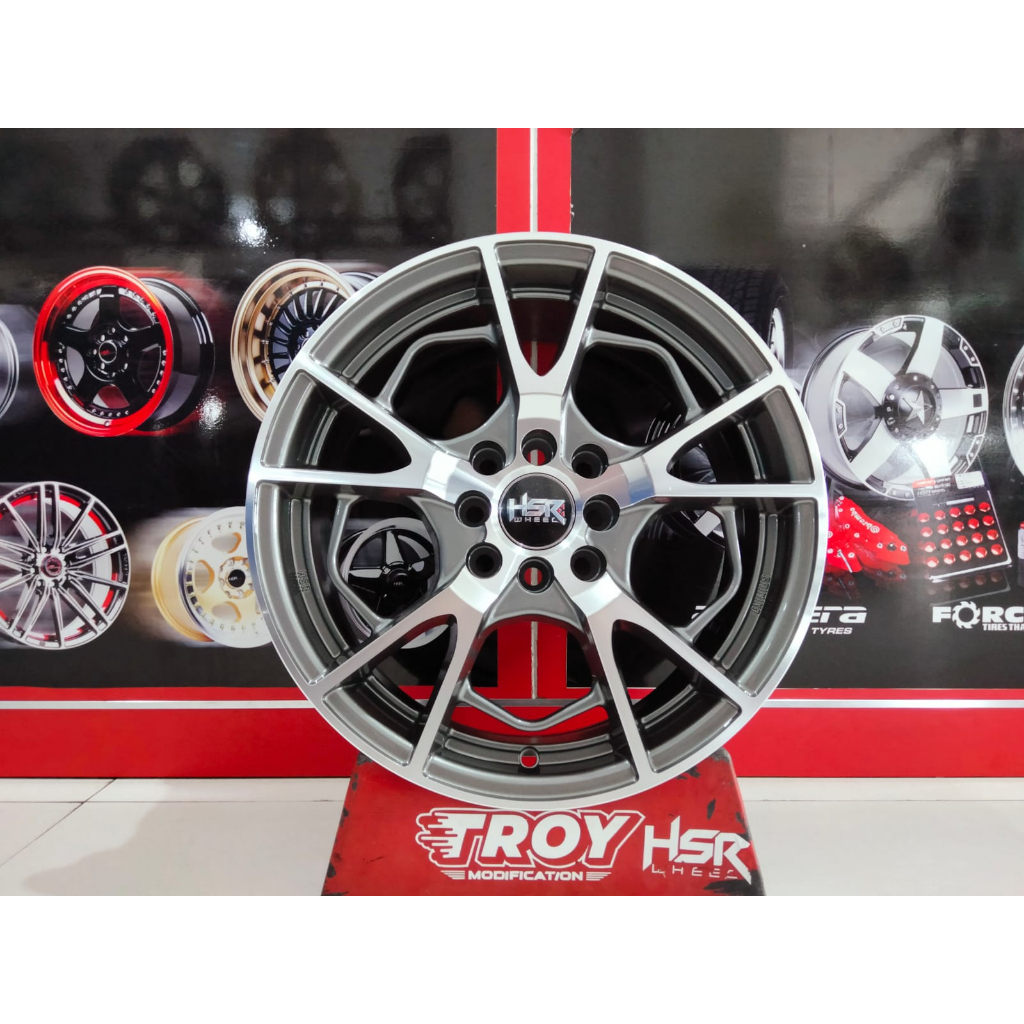 Velg Mobil HSR Terbaru EXIMIUS R15 Velg Rush,Terios,Innova,Ertiga r15 Free Ongkir