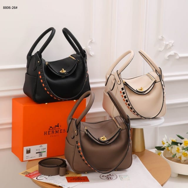 TAS HL Leather Shoulder Bag 8806-26 | TAS WANITA | TAS IMPORT MURAH