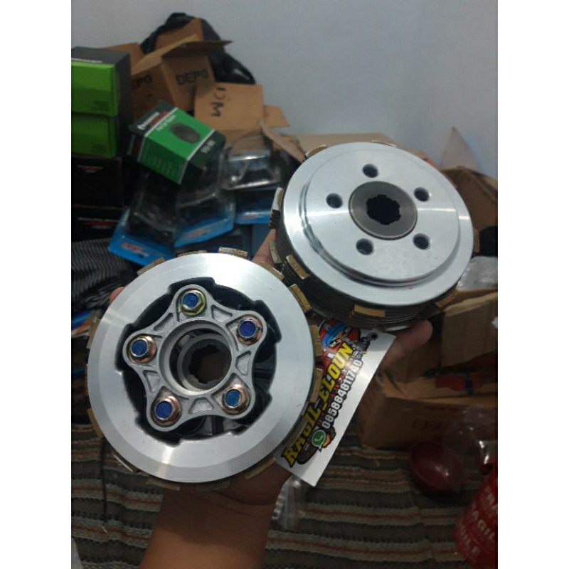 ￼House kopling rumah kopling tiger gl megapro cb gl100 per 5 kampas 6 racing