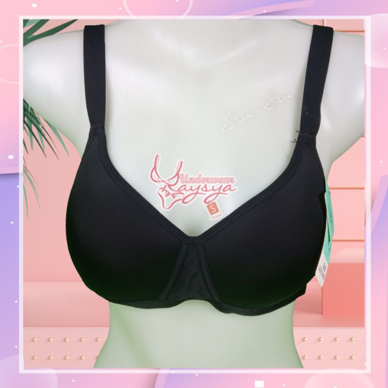 BH/Bra Scalen Secret 3150 Busa Tipis Tanpa Kawat Ukuran 36