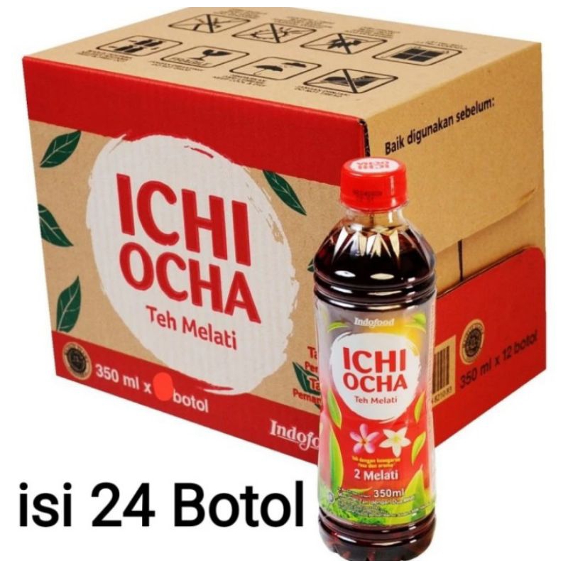 

ichi Ocha teh Melati isi 24 botol