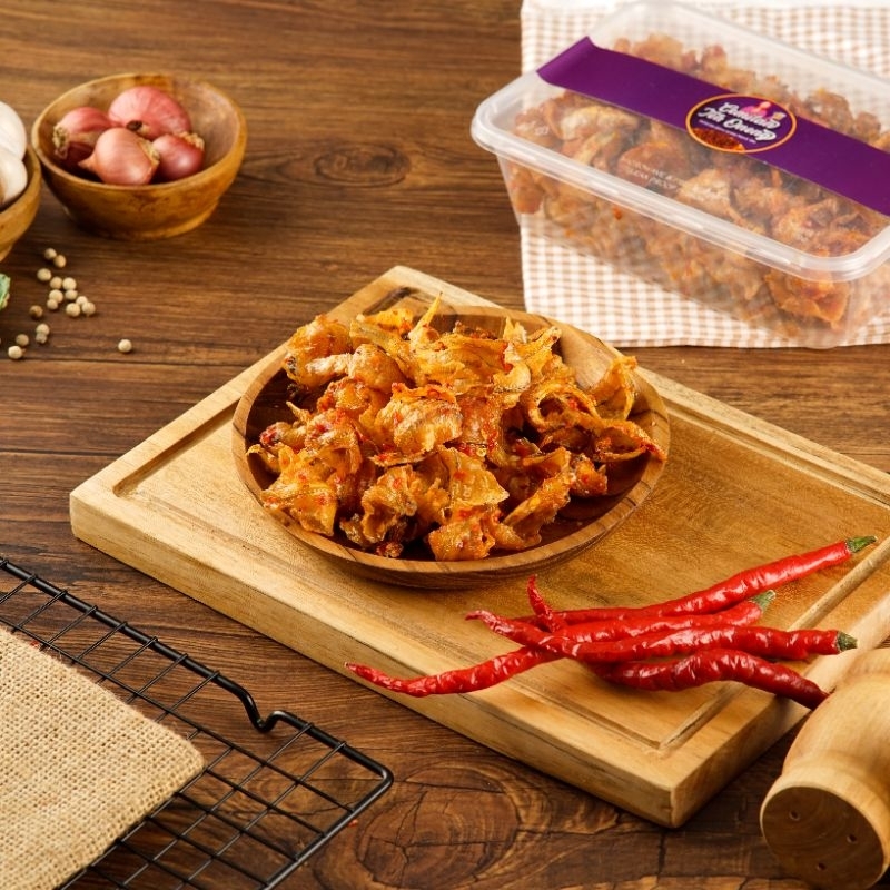 

IKAN ASIN KAPAS BALADO BOX 170 GRAM | LAUK IKAN ASIN | IKAN ASIN BALADO