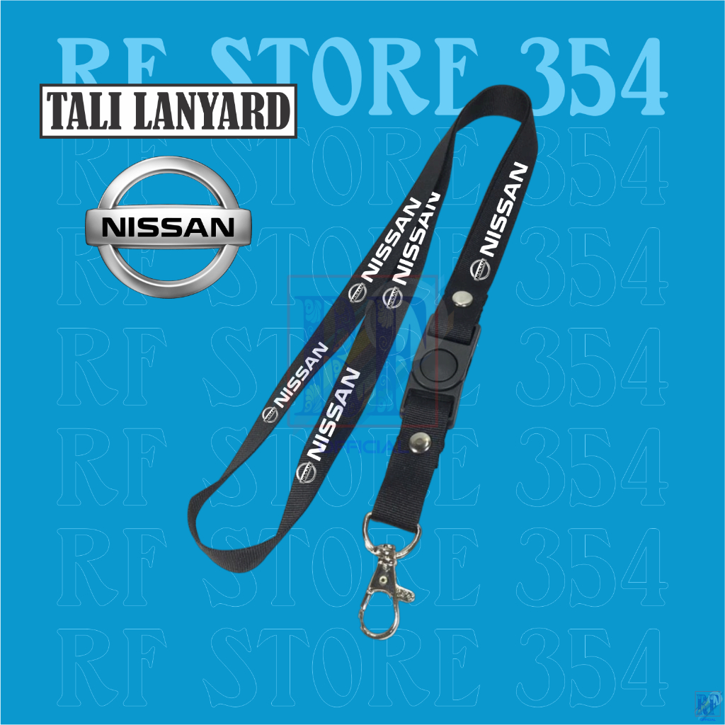 

TALI LANYARD NISSAN | TALI GANTUNGAN HP NISSAN NAME TAGE ID CARD / TALI LEHER | GANTUNGAN KUNCI