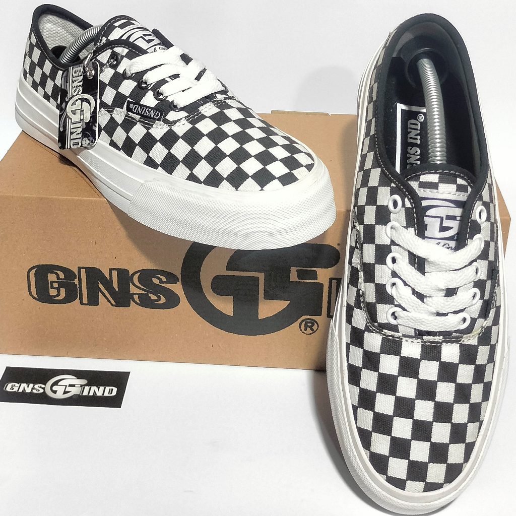 Sepatu Gns Ind Classic Er Thentic Checkerbord [ ORIGINAL ]