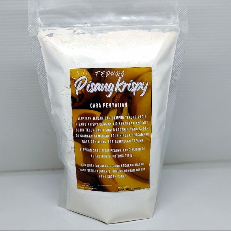 

Tepung untuk pisang keju