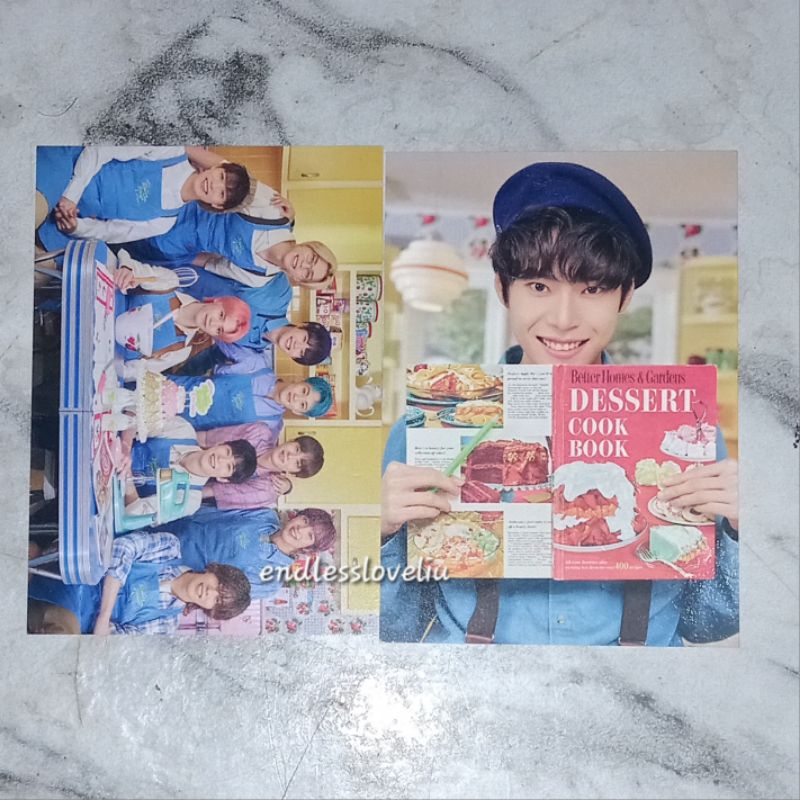 nct 127 doyoung group bakery house md tincase pc photocard