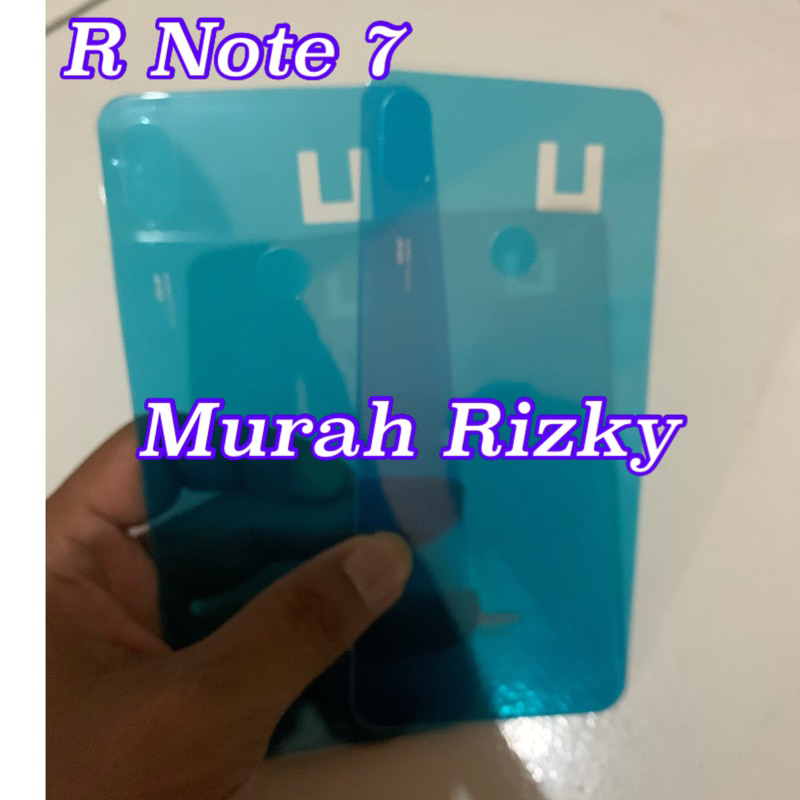 Backdoor Back Cover Tutup Belakang Xiaomi Redmi Note 7 Note7 Transparan Original
