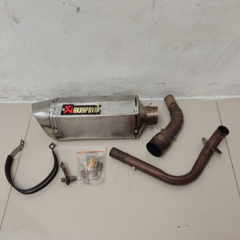 kenalpot akrapovic PCX Vario, knalpot racing PCX Vario 160