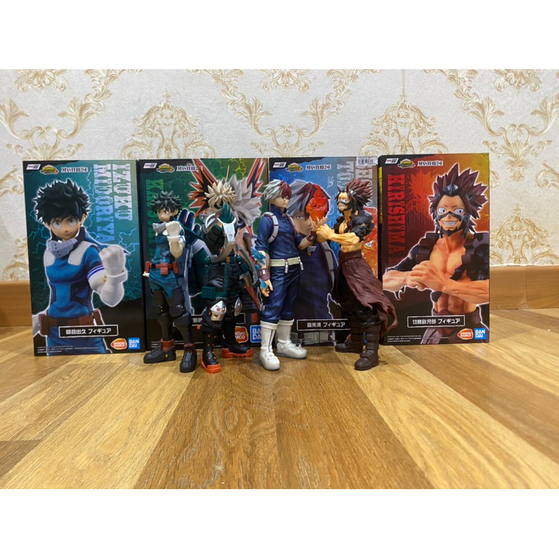 FIGURINE Ichibansho Masterlise Deku Todoroki Bakugo Kirishima