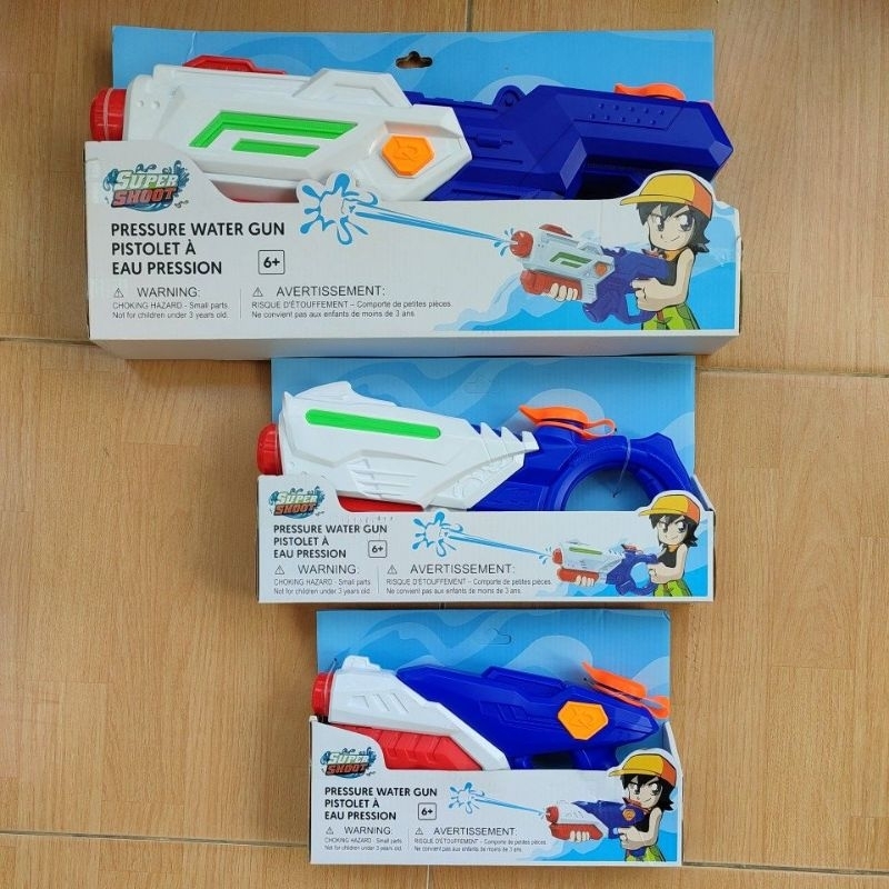MINISO PRESSURE WATER GUN TEMBAK TEMBAKAN PISTOL AIR MAINAN