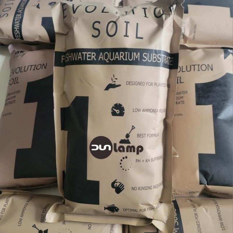 Evolution Soil Gold 1L Media Tanam Substrate Soil Aquascape One Riset