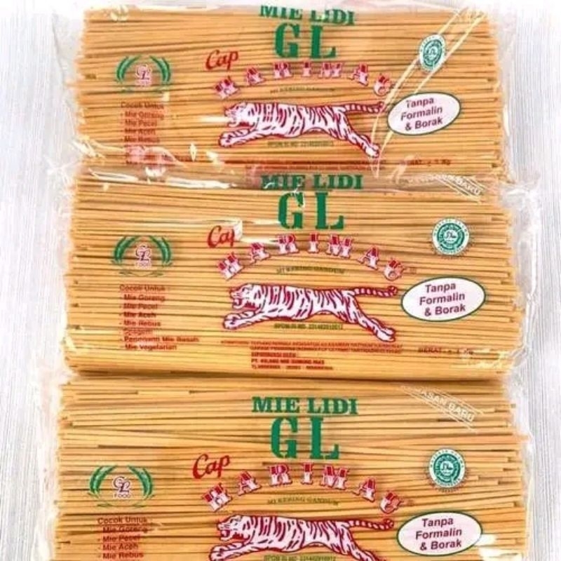 

Mie lidi Mie Gomak Mie Medan Mie Aceh Warna Kuning 1 kg