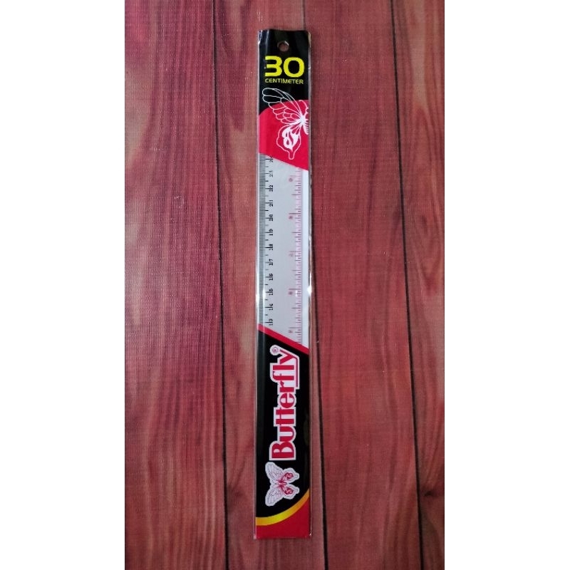 

Penggaris Butterfly 30cm