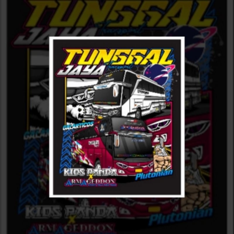 

(free sticker)CETAK STICKER BUSMANIA 5 PCS TUNGGAL JAYA HOLOGRAM TERMURAH