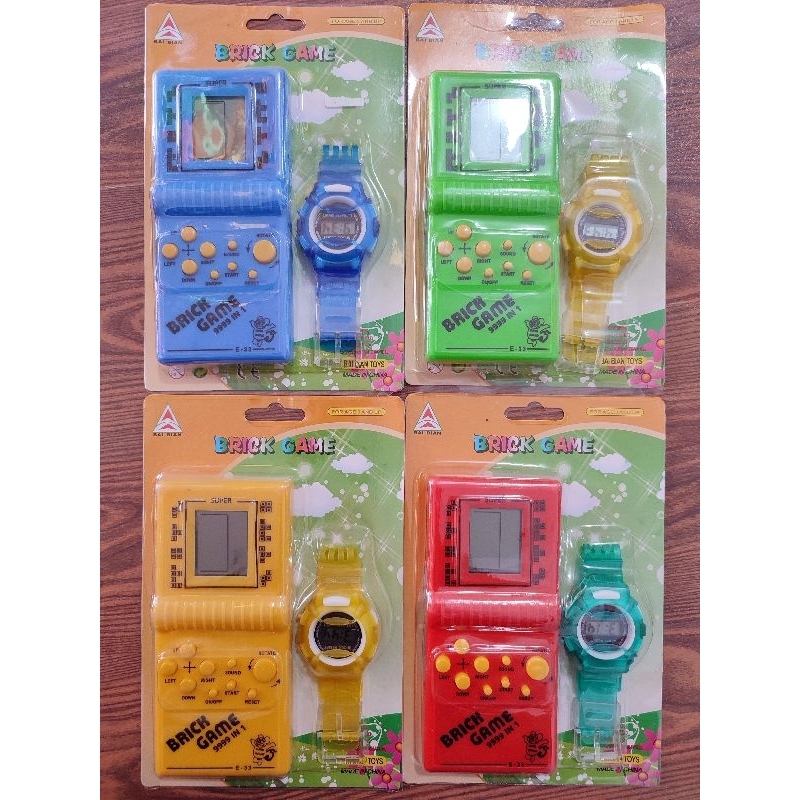 Brick Game free jam tangan digital/gameboy/game tetris