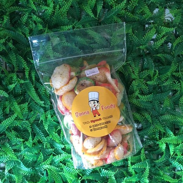 

KERUPUK SEBLAK BULAT ISI 100 GRAM | Banna Foody | Snack Viral