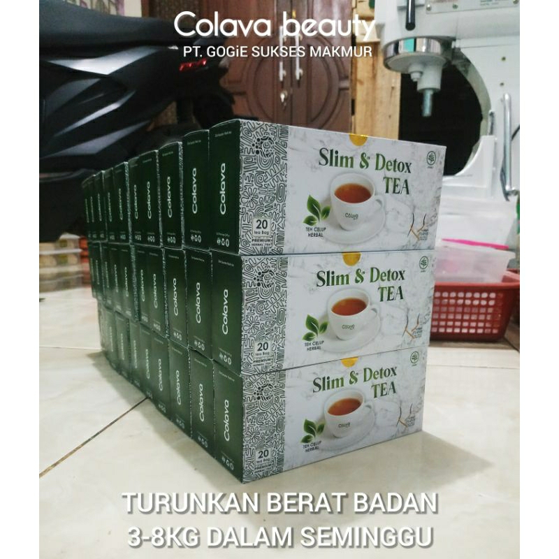 

Colava slim dan detox tea| teh pelangsing ampuh| teh herbal| pelangsing herbal alami