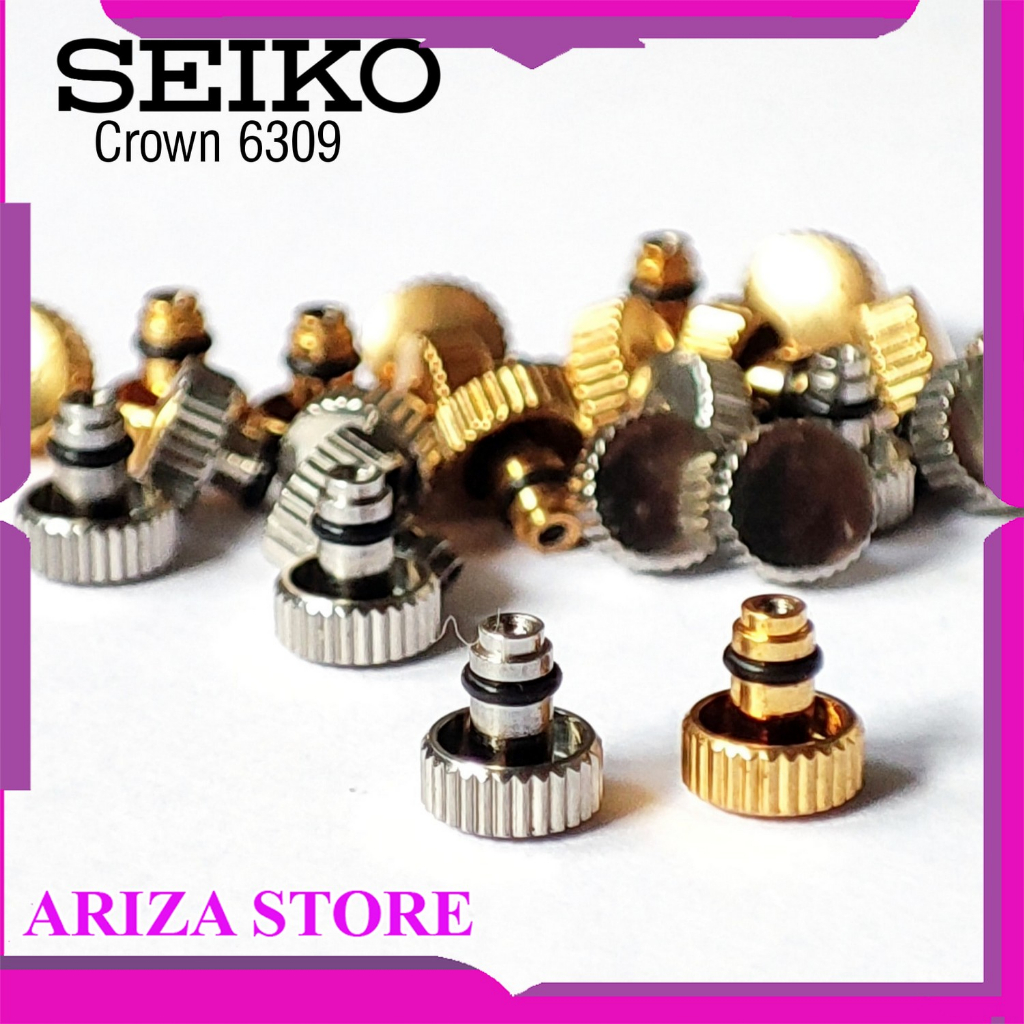 Knop Kenop Putaran Jam Tangan Seiko 6309 Crown Seiko 6309