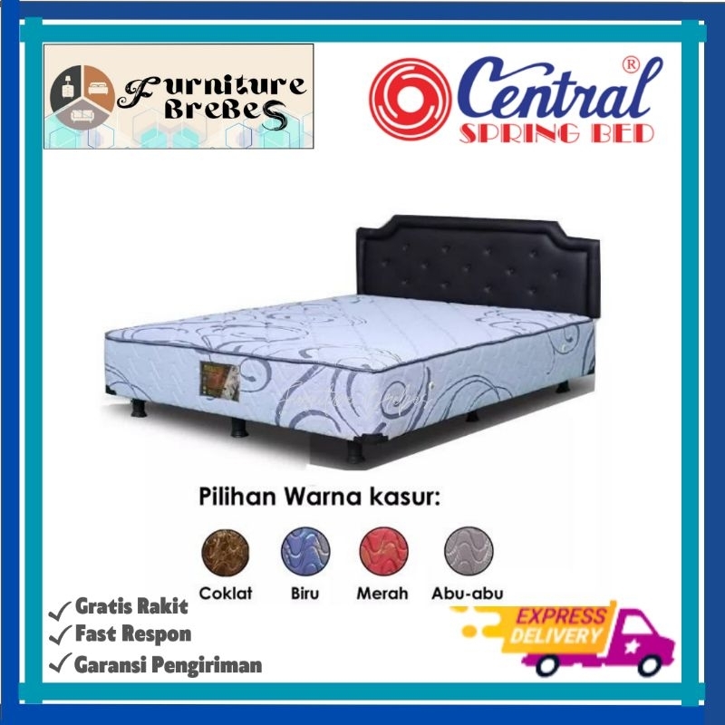 Spring bed Central Deluxe 160x200 / Kasur Springbed Central No. 2 Murah Tegal Brebes Slawi