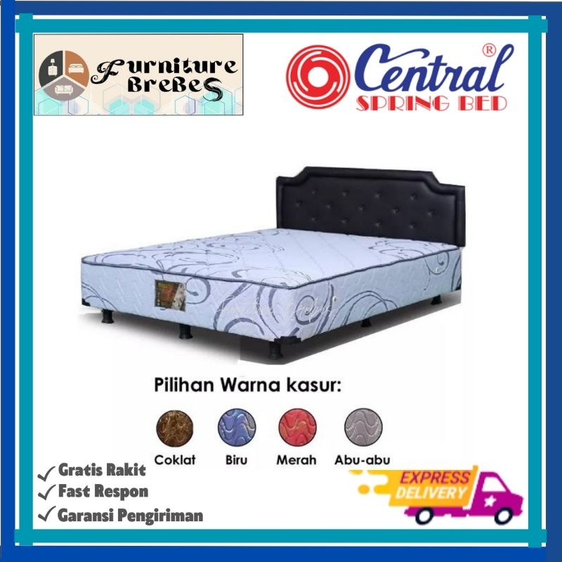 Spring bed Central Deluxe 160x200 / Kasur Springbed Central No. 2 Murah Tegal Brebes Slawi