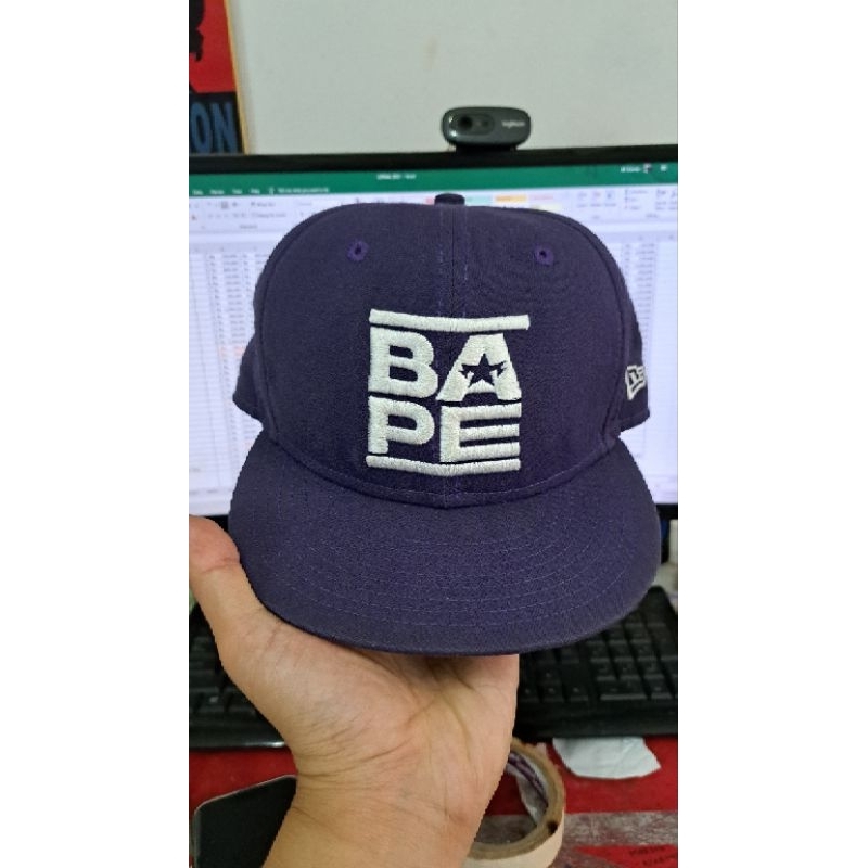 New Era Bape 75/8 Down Size 73/8