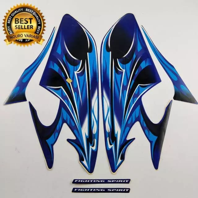 STRIPING RX KING  2006 STIKER LIS YAMAHA