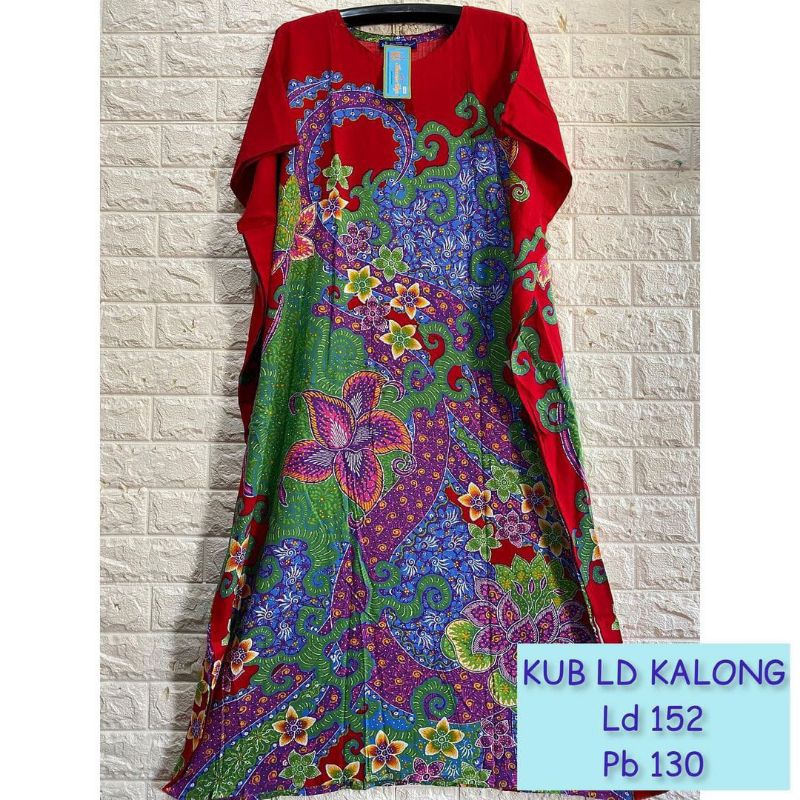 LONGDRESS LOWO/KALONG KENCANA UNGU LABEL BIRU ASLI/DASTER PANJANG MODEL KELAWAR