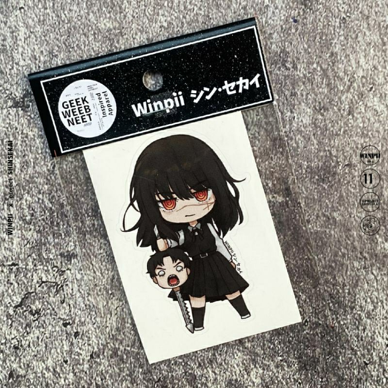 

Stiker / Sticker Yoru Anime Chainsawman