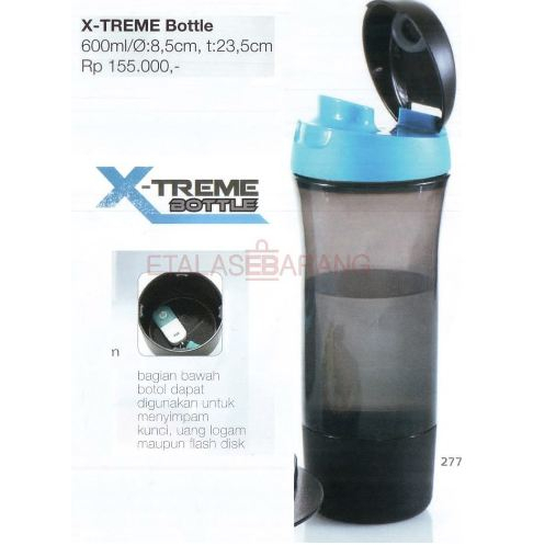 HARGA PROMO MURAH TERJANGKAU HANYA DISINI!! Xtreme Bottle Model Menarik Botol Minum 600 ml tupperwar