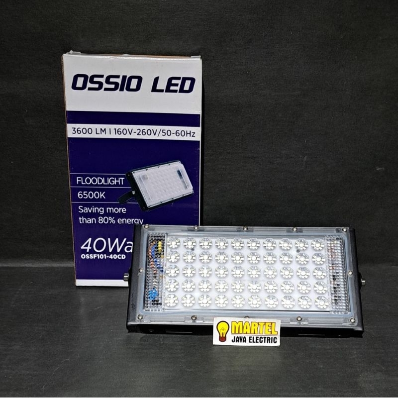 Lampu sorot led ossio 40 watt / floodlight ossio 6500k