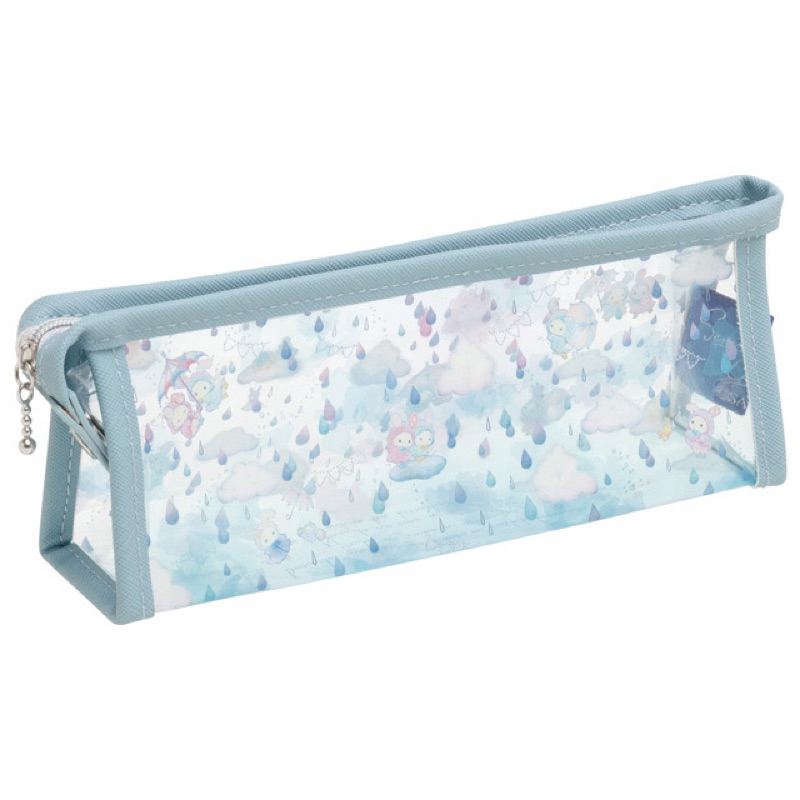 

Pencil Case San-X Sentimental Circus Rainbow Over The Sky of Tears Transparent Kotak Pensil Pouch Limited Edition