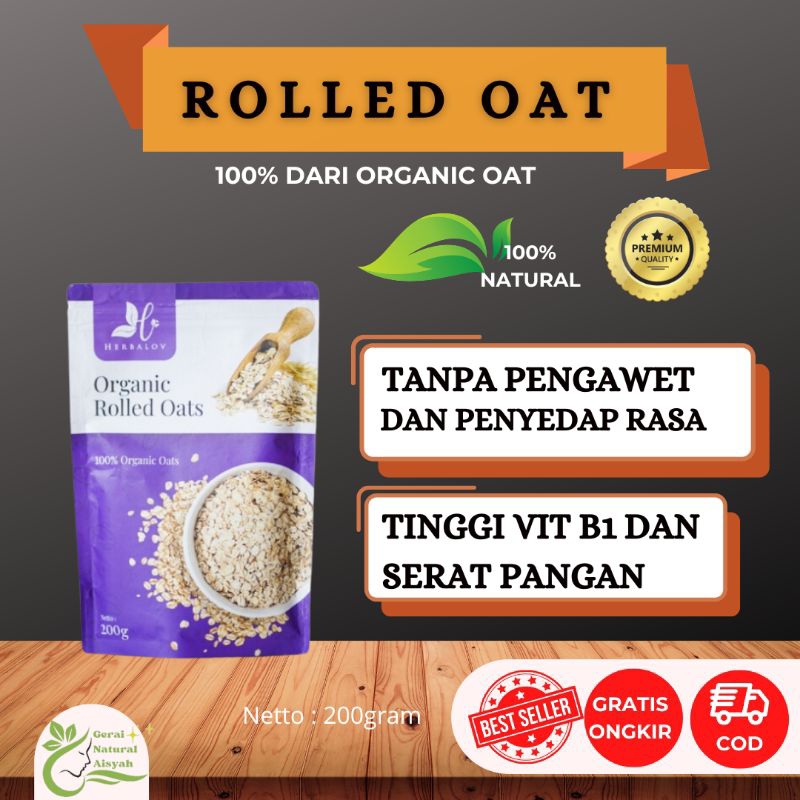 

HERBALOV ROLLED OAT