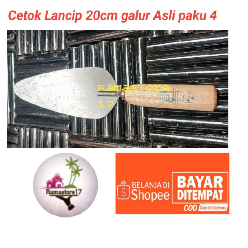 cetok Lancip 20 galur Asli paku 4