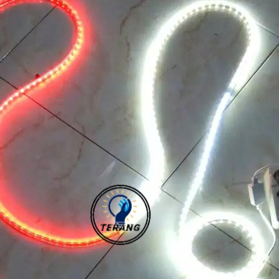 LAMPU LED STRIP 5050 MERAH PUTIH PANJANG 10meter