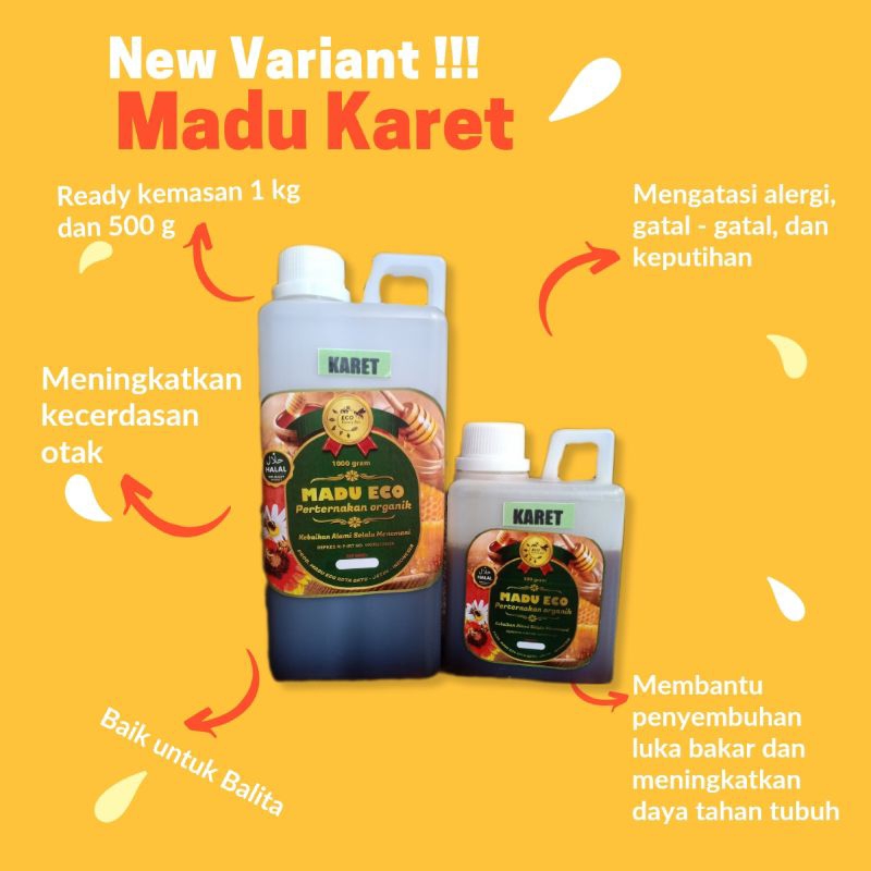 

Madu Karet 500 gr | Madu Asli | Madu Murni