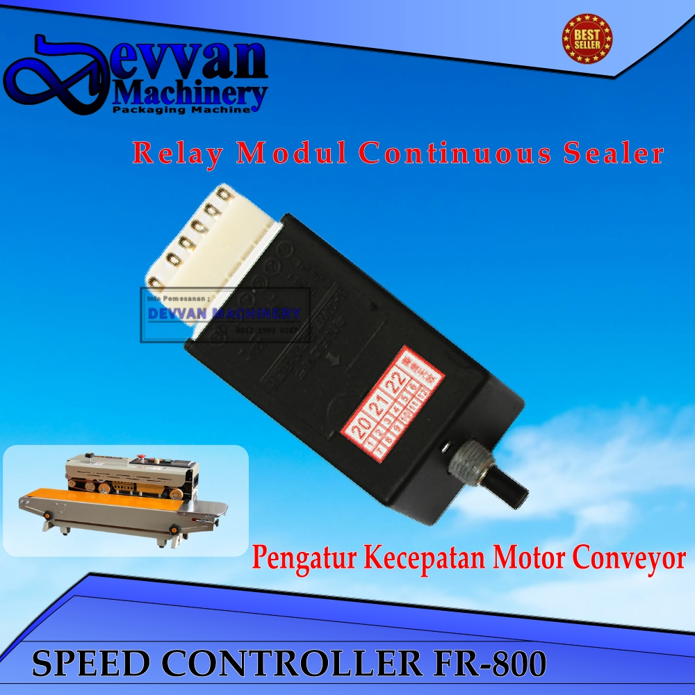 Relay Modul Speed Controller FR-800 Continuous Band Sealer FR 800