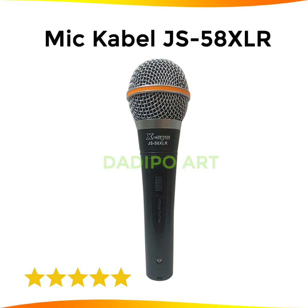 X-Sys Mic Microphone Kabel JS-58XLR Low Noise -Profesional Microphone