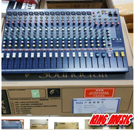 Mixer Soundcraft EFX 16 ( 16 Chanel )