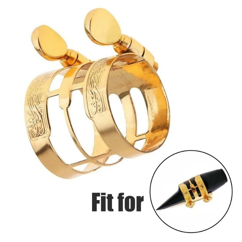 ligature alto saxophone bunga antik