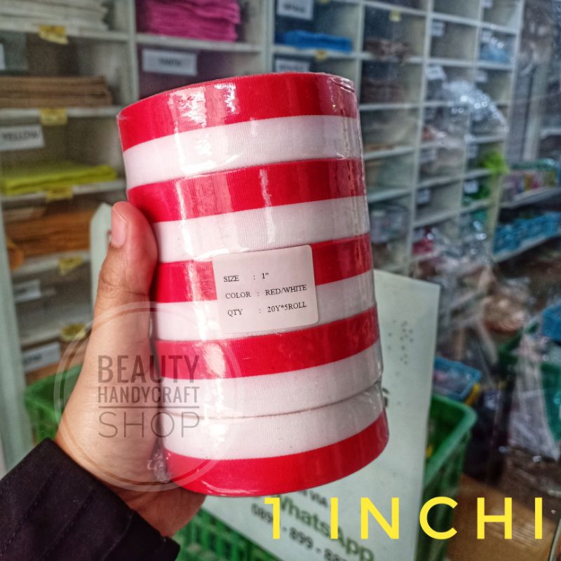 

RK 1 SLOP Pita Bendera Merah Putih Pita kado untuk Agustusan momen kemerdekaan Indonesia
