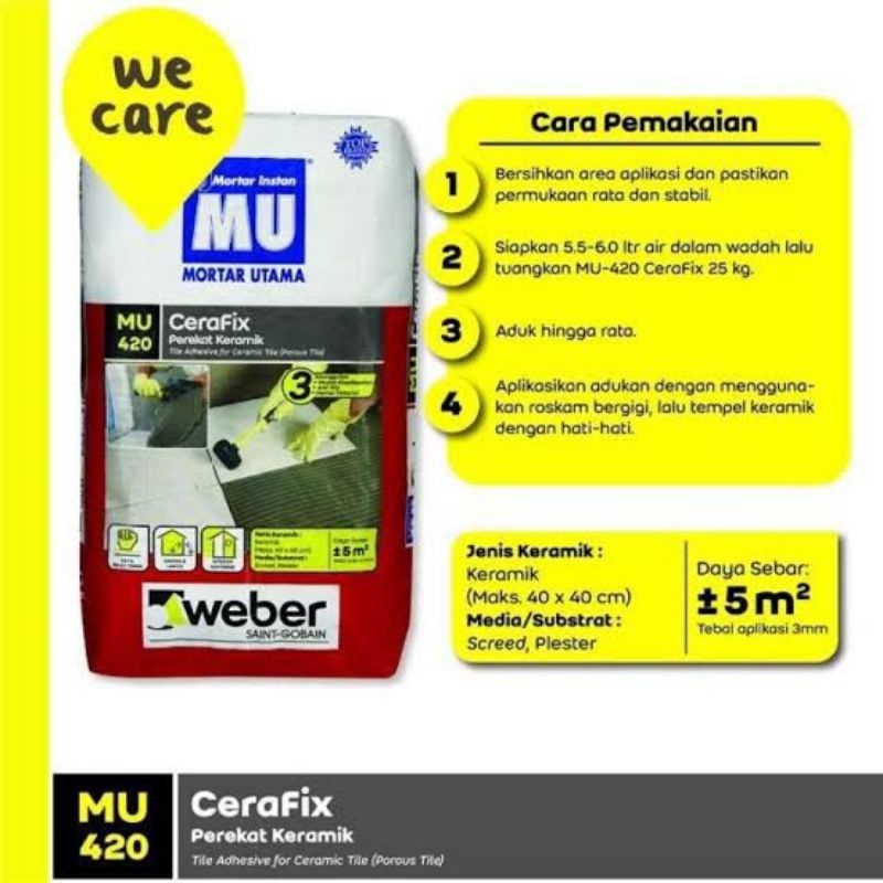 Mortar Utama (MU) 420 25KG