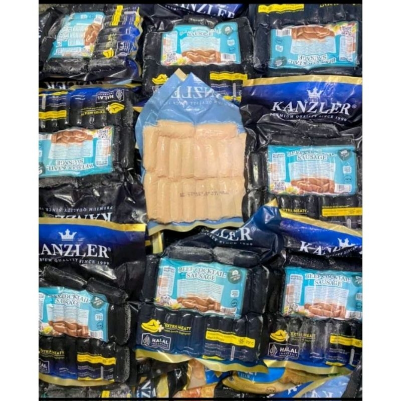 

Kanzler Sosis Cocktail 250gr