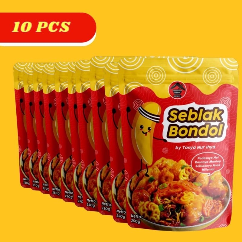 

Paket usaha seblak bondol isi 10