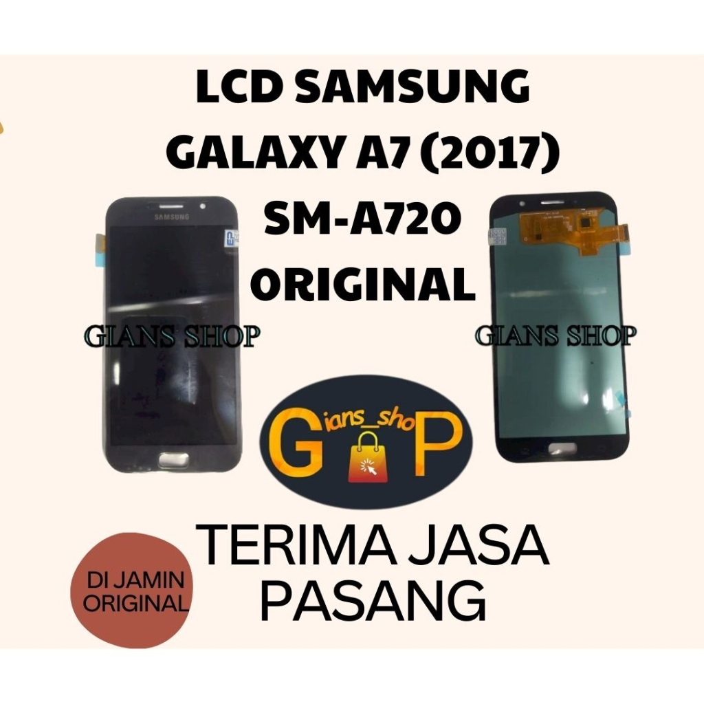 LCD TOUCHSCREEN SAMSUNG A7 2017 - A720