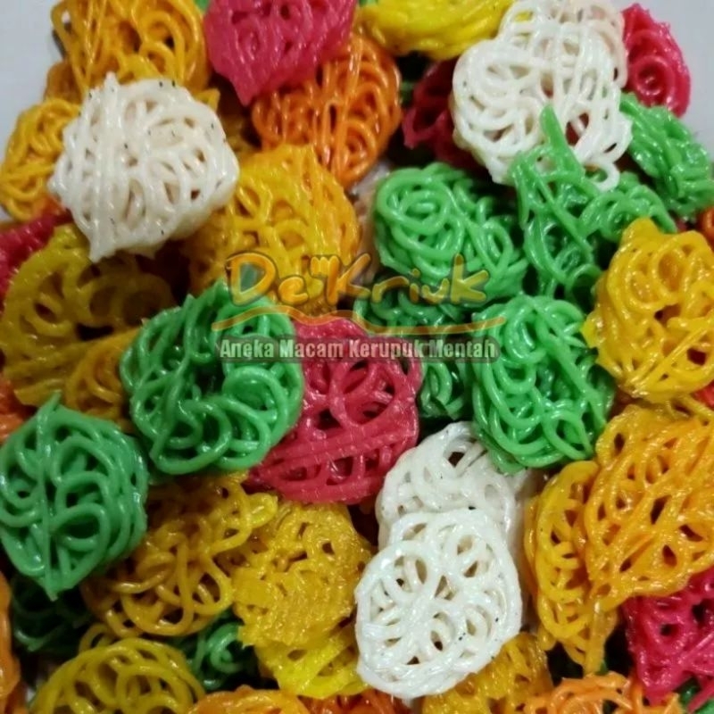 

Kerupuk Mawar Warna Warni Mentah 500gr / Bahan Seblak Viral Enak Dan Gurih