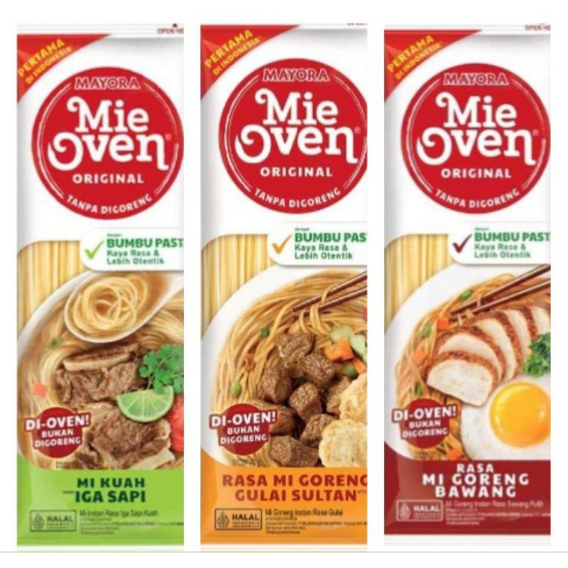 

mie oven all varian 5pcs