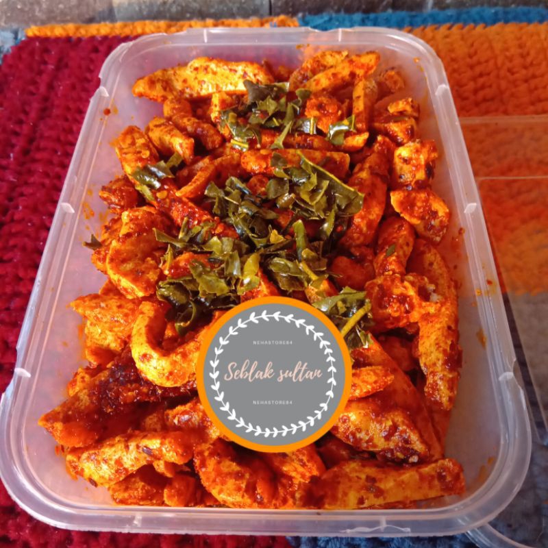 

basreng pedas 250 grm kemasan box
